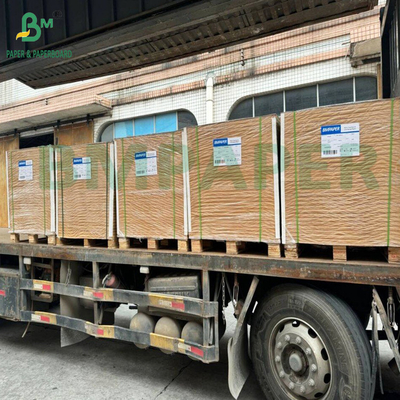 Giấy bìa cứng cao giấy đơn giản màu nâu 70gsm 80gsm Semi Extensible Kraft