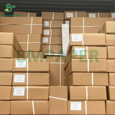 Định dạng lớn 24 inch Roll Width 150ft Length CAD Paper Bond Roll Inkjet Printing