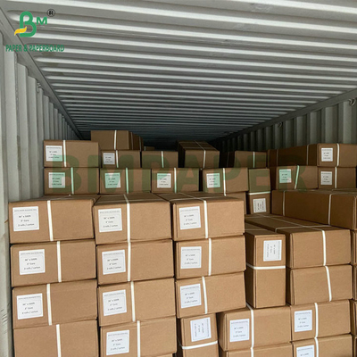 Định dạng lớn 24 inch Roll Width 150ft Length CAD Paper Bond Roll Inkjet Printing