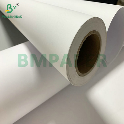 Định dạng lớn 24 inch Roll Width 150ft Length CAD Paper Bond Roll Inkjet Printing