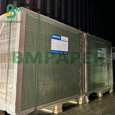 1.2mm 1.5mm Green Color Laminated Grey Back Board cho hộp đồ trang sức