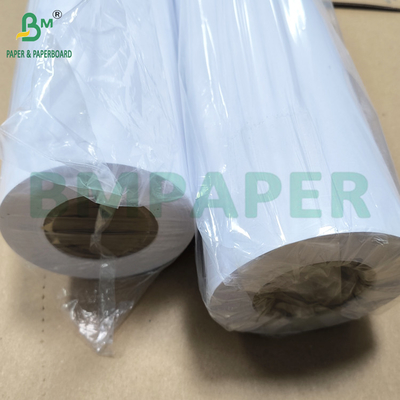 Giấy in tia mực màu 150gr Giấy trắng phủ một mặt 914mm X 30m Roll