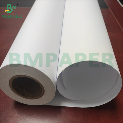Giấy in tia mực màu 150gr Giấy trắng phủ một mặt 914mm X 30m Roll