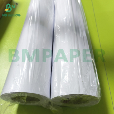 Giấy in tia mực màu 150gr Giấy trắng phủ một mặt 914mm X 30m Roll
