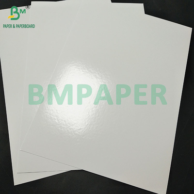 Giấy bọc kỹ thuật số sợi bóng mặt đôi 128gsm cho in laser màu