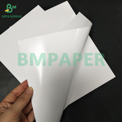 Giấy bọc kỹ thuật số sợi bóng mặt đôi 128gsm cho in laser màu