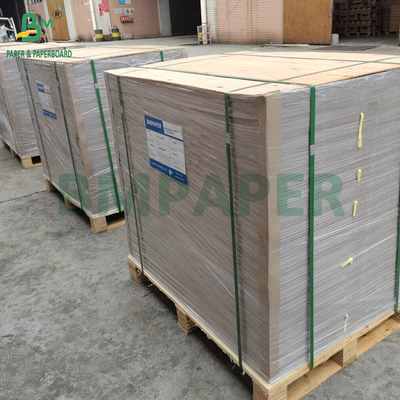 2MM Laminated phủ Duplex Board trắng trở lại cho đồ trang sức hộp 22' x 28'