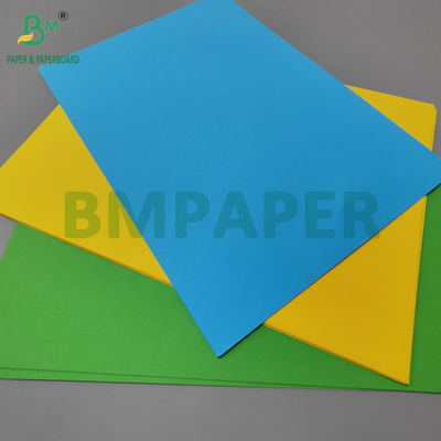 110gm 150gm Bảng giấy Bristol màu cho thủ công tự làm 700 x 1000mm Có khả năng in tốt