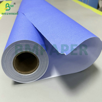 20lb 24 &quot;x 150ft không phủ giấy kỹ thuật số đơn màu tím xanh dương cho in CAD vẽ