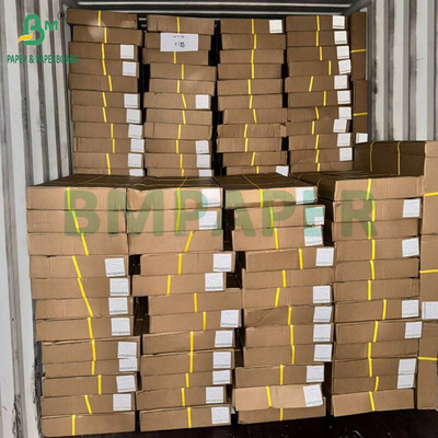80gm màu tím màu xanh Digital Paper CAD Plotter Rolls Một mặt Trắng 610mm X 50m 2inch Core