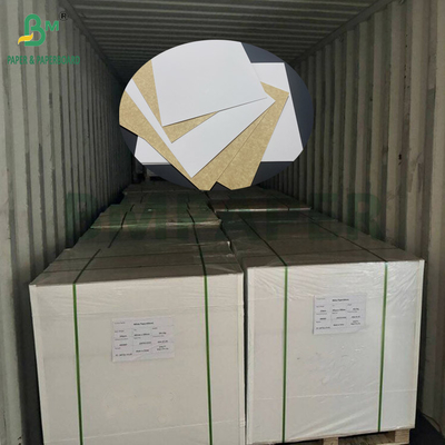270gm 300gm chất lượng thực phẩm phủ sơn trắng trên cùng KLB Kraft Back Carrier Board 31 " 43"