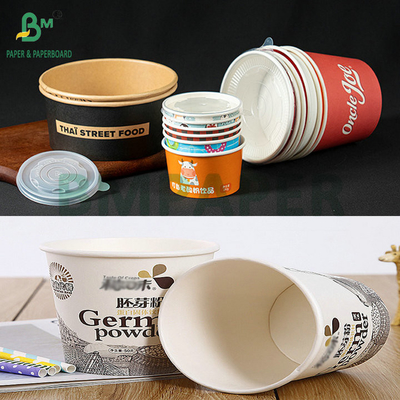 Bảng giấy bọc PE 260gm + 15gm PE để chế tạo thùng chứa gà chiên