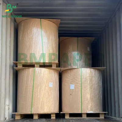 Sức mạnh tốt 150 gram đến 400 gram Natural Brown Kraft Paper Roll hoặc Sheet cho Cup Thực phẩm