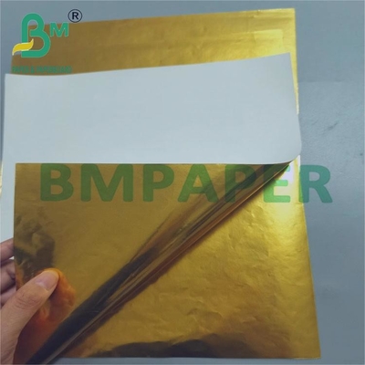 70gm Vàng bóng bời giấy chống ướt cho nhãn đồ uống 70cm x 100cm