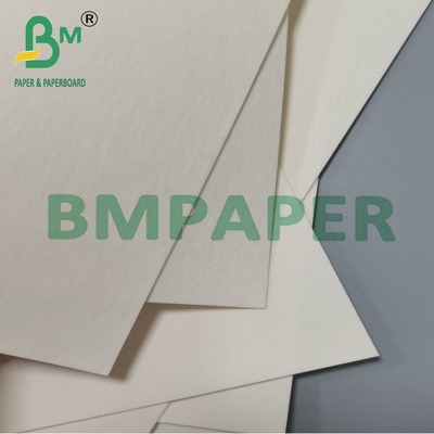 0.3mm Soft Touch Washable Jacron Label Paper với Kraft kết cấu
