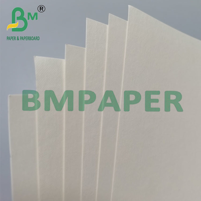 0.3mm Soft Touch Washable Jacron Label Paper với Kraft kết cấu