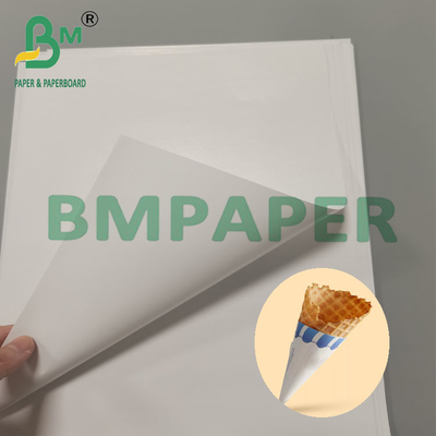 80g Một lần sử dụng hình nón nón tay giấy Món tráng miệng Bọc đồ ăn nhẹ