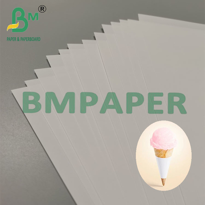 80g Biodegradable Proof Leak Cone Cup Bao bì giấy Món tráng miệng