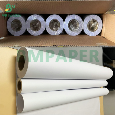 24 'Roll rộng định dạng 20 lb. CAD Inkjet Bond Rolls 5 cuộn mỗi hộp 2'' lõi