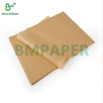 45gm 60gm Không dính nướng giấy da màu nâu 9 x 13 inch