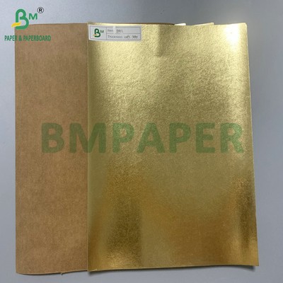 Xơ dựa trên 0,35mm 0,55mm Kraft giấy có thể rửa kết cấu làm mềm nếp nhăn