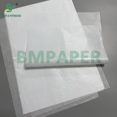 17g 20g Bảng giấy bán trong suốt hai mặt giấy bọc thực phẩm bóng