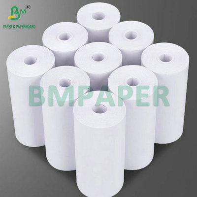 Màu trắng tốt 55g 80mm x 80mm giấy nhận nhiệt POS Roll Cho in