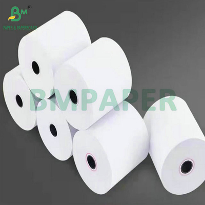 Màu trắng tốt 55g 80mm x 80mm giấy nhận nhiệt POS Roll Cho in
