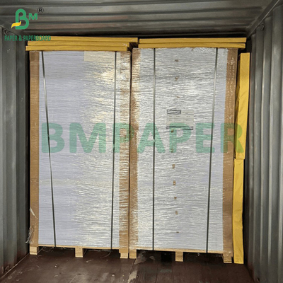 3 Ply Bảng lợp không phủ màu trắng 2 mặt E Flute F Flute 78x108cm 70x100cm