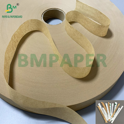 Mái nhỏ 30mm 32mm 24gsm 28gsm giấy bọc Kraft màu nâu cho đóng gói rơm