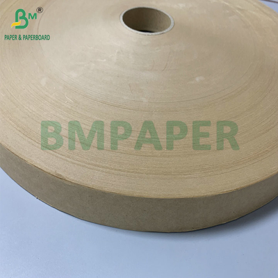 Mái nhỏ 30mm 32mm 24gsm 28gsm giấy bọc Kraft màu nâu cho đóng gói rơm