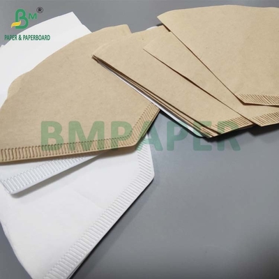 50gm giấy lọc cà phê màu trắng màu nâu tự nhiên cho máy pha cà phê