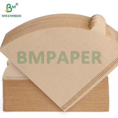 giấy lọc cà phê màu nâu tự nhiên không tẩy trắng Biodegradable nhiệt độ cao