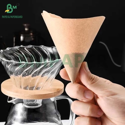 giấy lọc cà phê màu nâu tự nhiên không tẩy trắng Biodegradable nhiệt độ cao