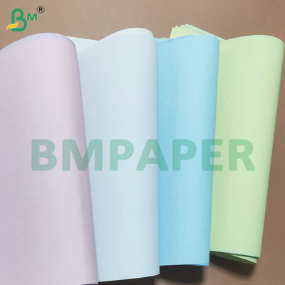 48-80 GSM Bảng giấy không cacbon có lớp phủ màu NCR