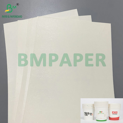 185gsm 210gsm Bạch Kraft PE phủ giấy ly để làm cho giấy ly uống