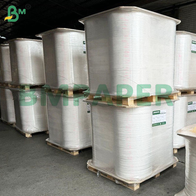 Bảng giấy đóng gói rơm loại thực phẩm trắng tái chế trong 24/28 GSM