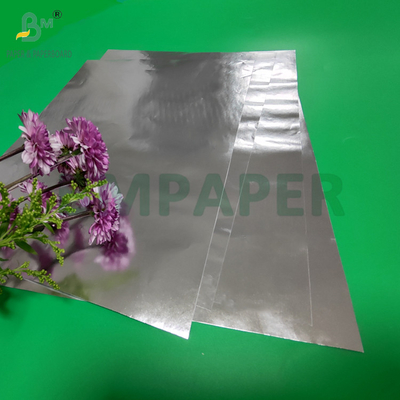 68gm 70gm bạc kim loại hóa giấy chống ướt cho nhãn cổ bia 700mm