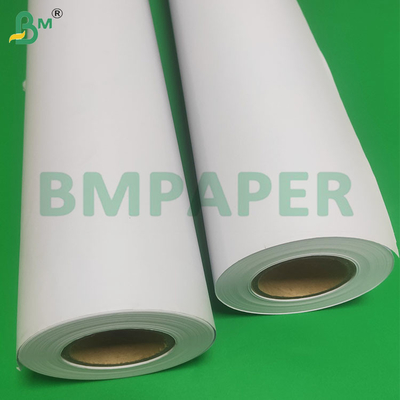 Great Ink Absorption 80GSM 610 * 150m CAD Plotter giấy cuộn