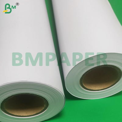 Great Ink Absorption 80GSM 610 * 150m CAD Plotter giấy cuộn