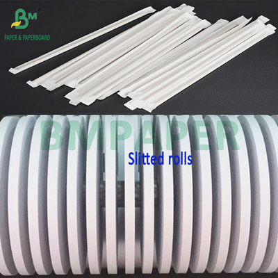 Giấy kraft màu trắng 32mm 24gsm cho bao bì rơm cá nhân