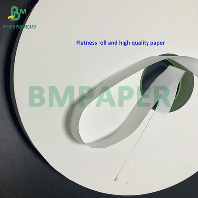 Giấy kraft màu trắng 32mm 24gsm cho bao bì rơm cá nhân
