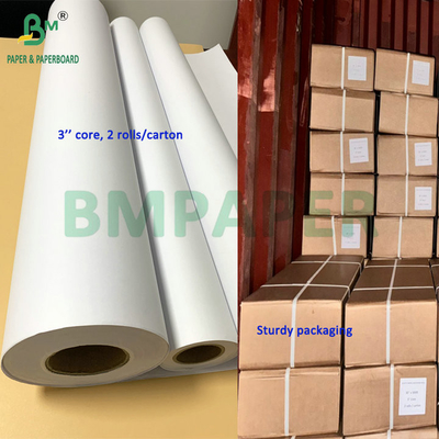32lb 35lb Brightness Wide Format CAD Bond Roll 24' 36' x 100'
