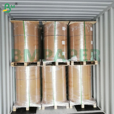 120gm C1S Bảng giấy nghệ thuật phủ sợi bóng một mặt cho nhãn