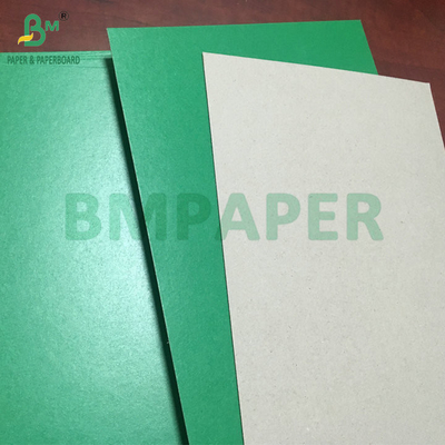 700 x 1000mm 1.2mm 1.5mm Green Lacquered Cardboard Xám trở lại Solid Paperboard