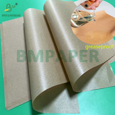 4 x 3 feet 30gsm 40gsm Kraft Color Silikon giấy da cho nướng thức ăn