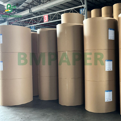 MG giấy kraft màu nâu tự nhiên không tẩy trắng 50gm cuộn 800mm lõi rộng 76mm