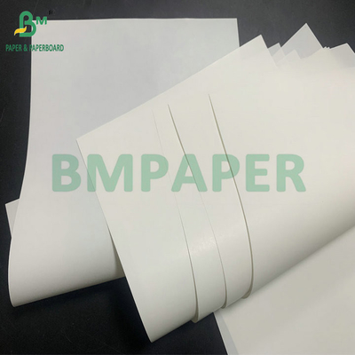 65gm 70gm chống nước Độ bền ướt giấy mờ phủ đơn cho nhãn chai bia