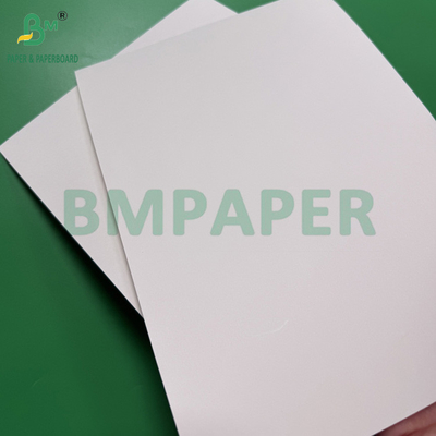 240g + 18g PE phủ Cup Stock giấy Matte Finish Một mặt Custom Roll rộng 430mm - 2100mm
