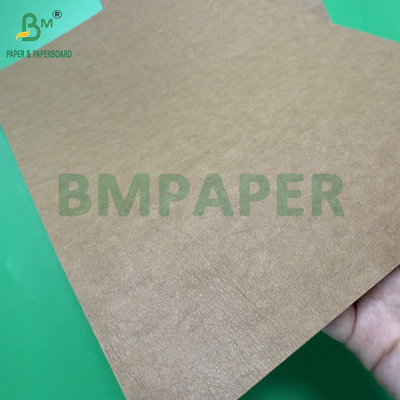 0.55mm 0.60mm Màu nâu đậm Cuộn giấy kraft rửa cho quần jean nhãn 150cm X 100m